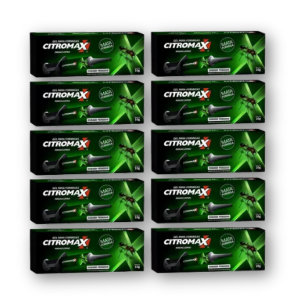 Citromax - Formicida em Gel - 10 unidades